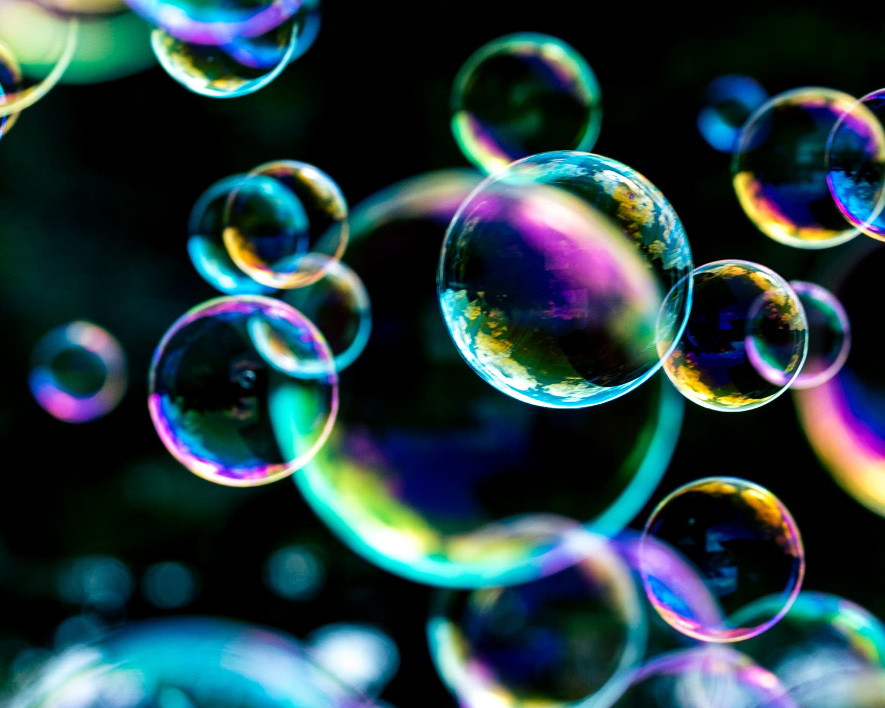 Colorful bubbles